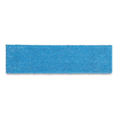 Rubbermaid Commercial 19.5 x 5.5 Flat Mop Pad, Blue, Microfiber 2132427